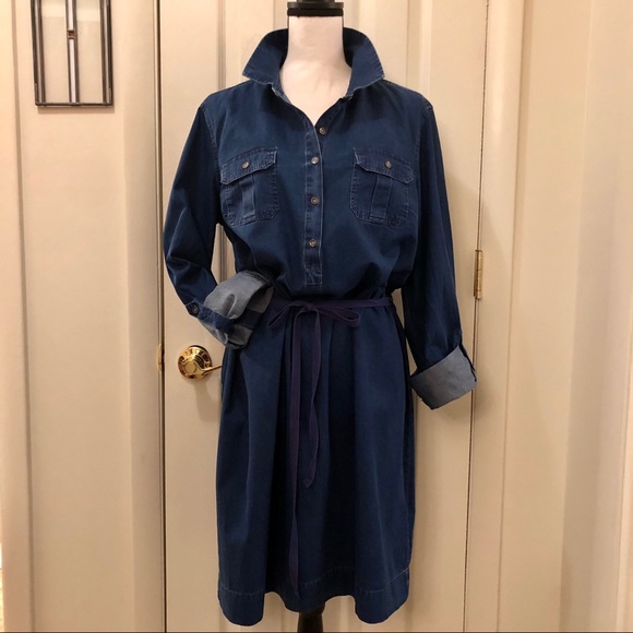 Tommy Hilfiger Dresses & Skirts - Tommy Hilfiger Denim Pullover Shirt Dress